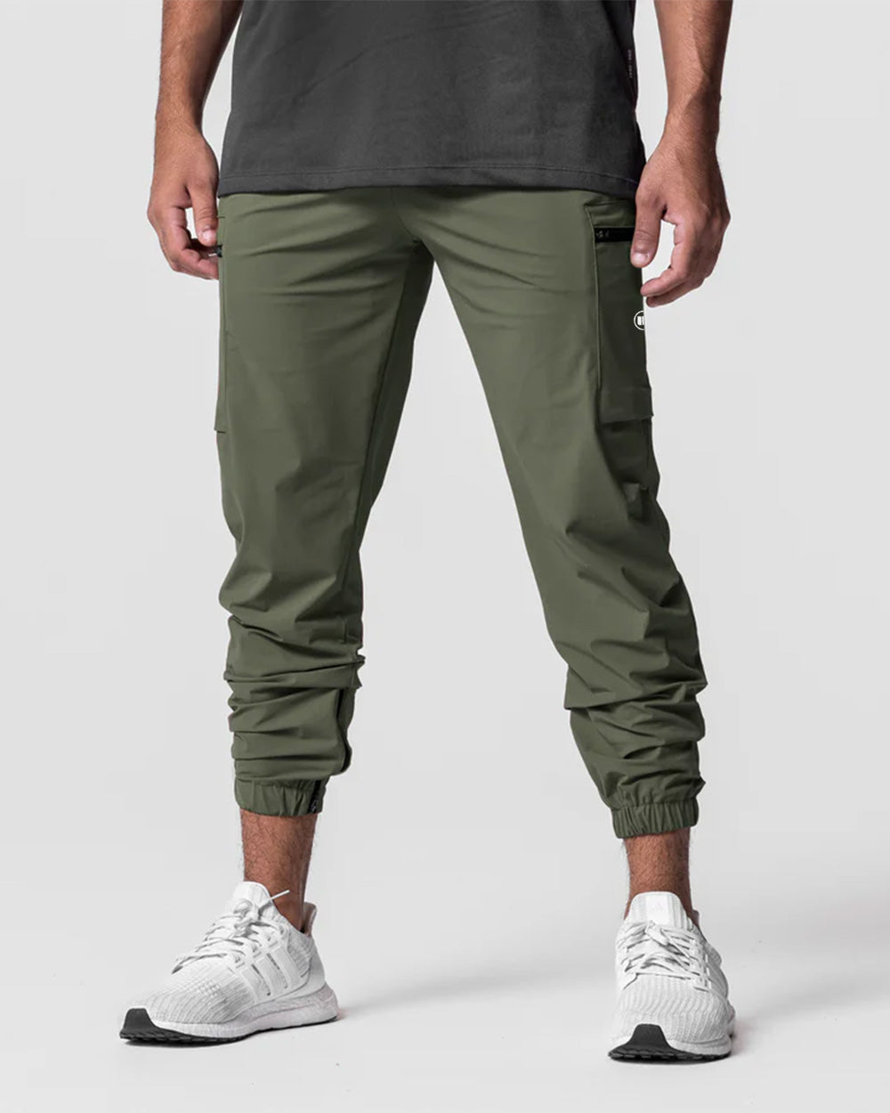 Standard Zip Jogger - Olive