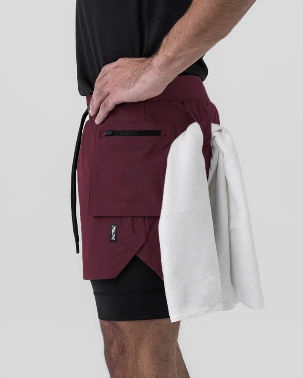 Tetra-Lite 5” Cargo Shorts - Maroon