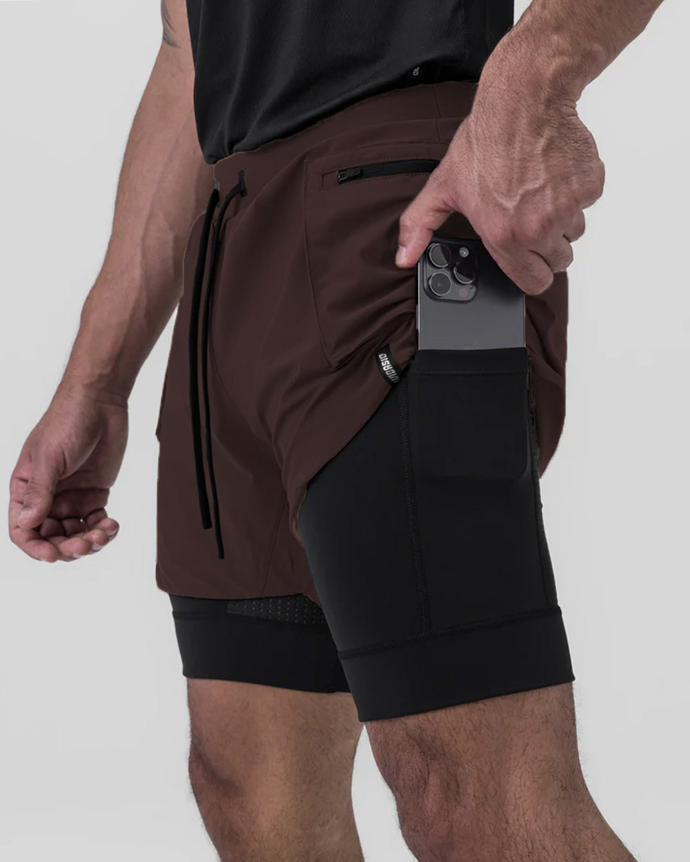 Tetra-Lite 5” Cargo Shorts - Chocolate