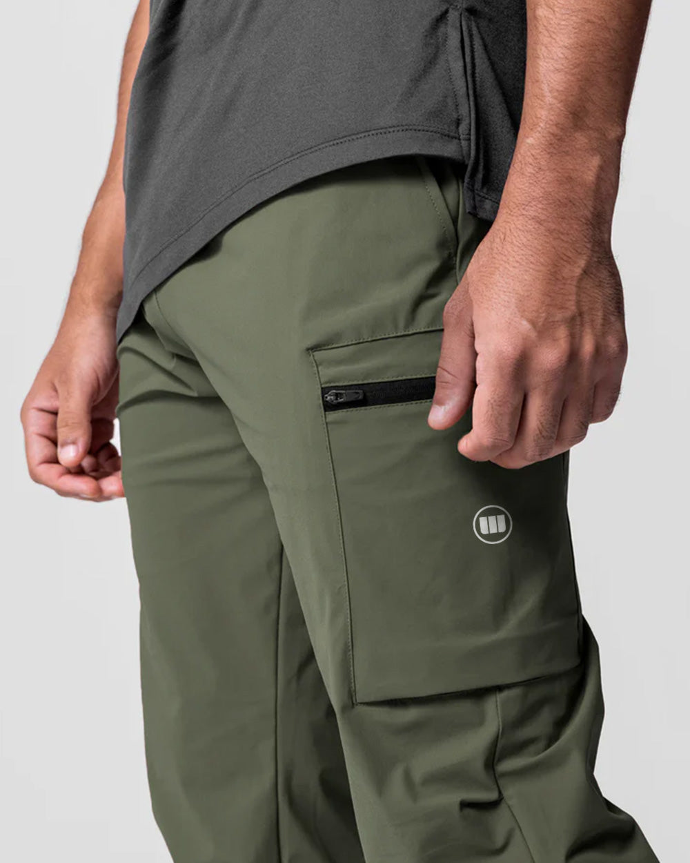 Standard Zip Jogger - Olive