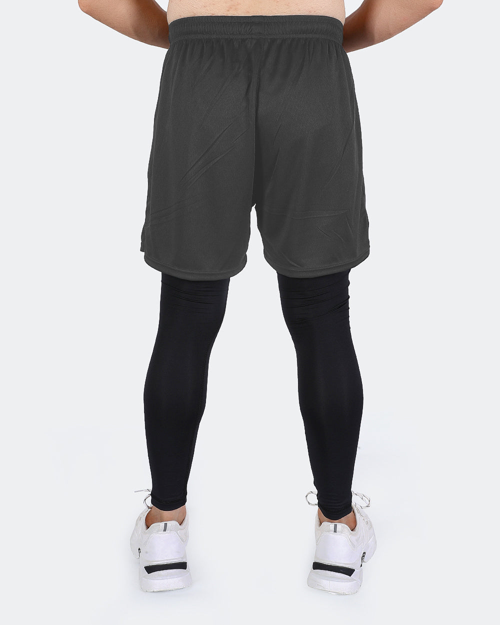 Widasio 2-in-1 Dri-FIT Legging Shorts(GREY)