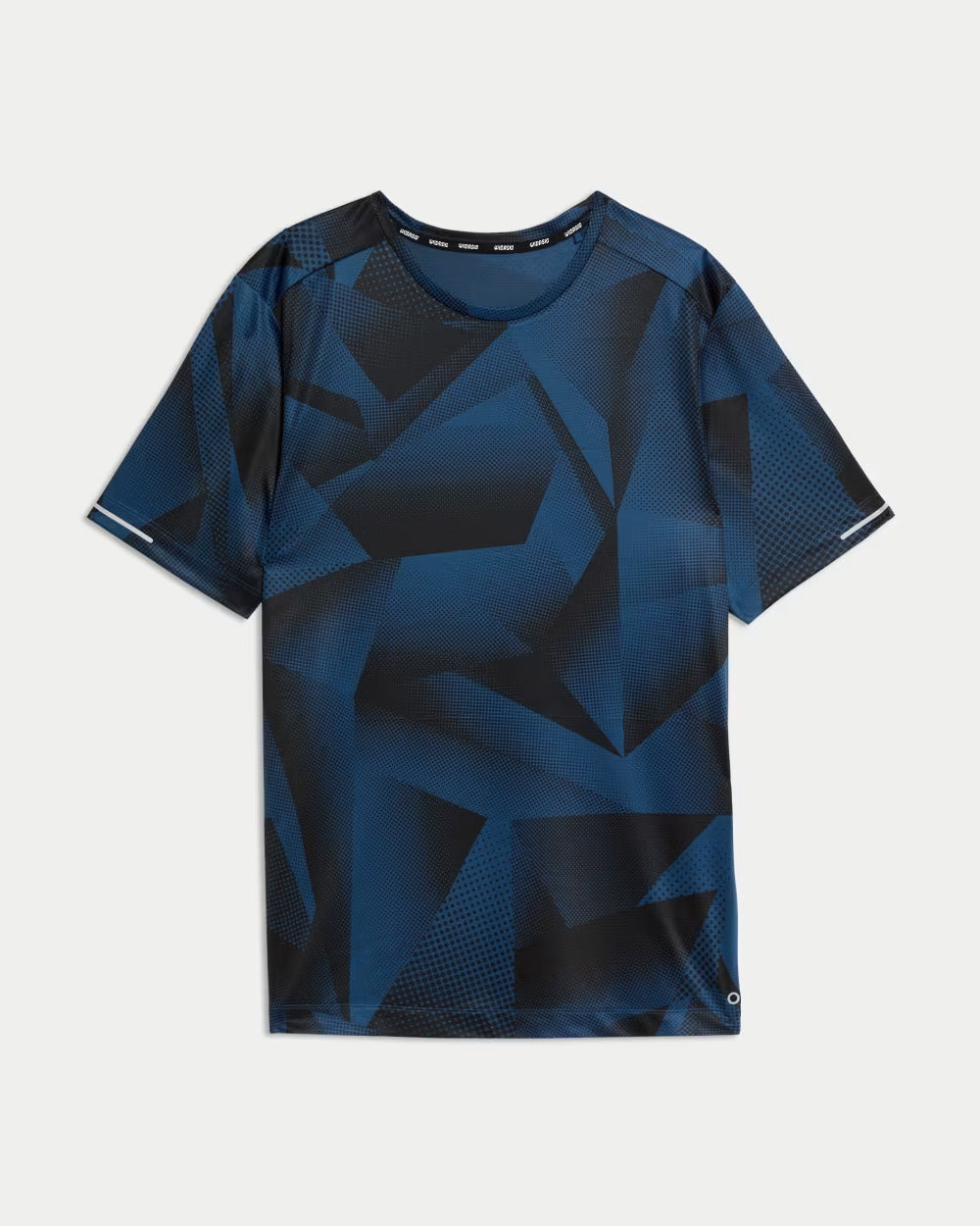 Widasio Abstract Motion Performance Shirt (Black&Blue)