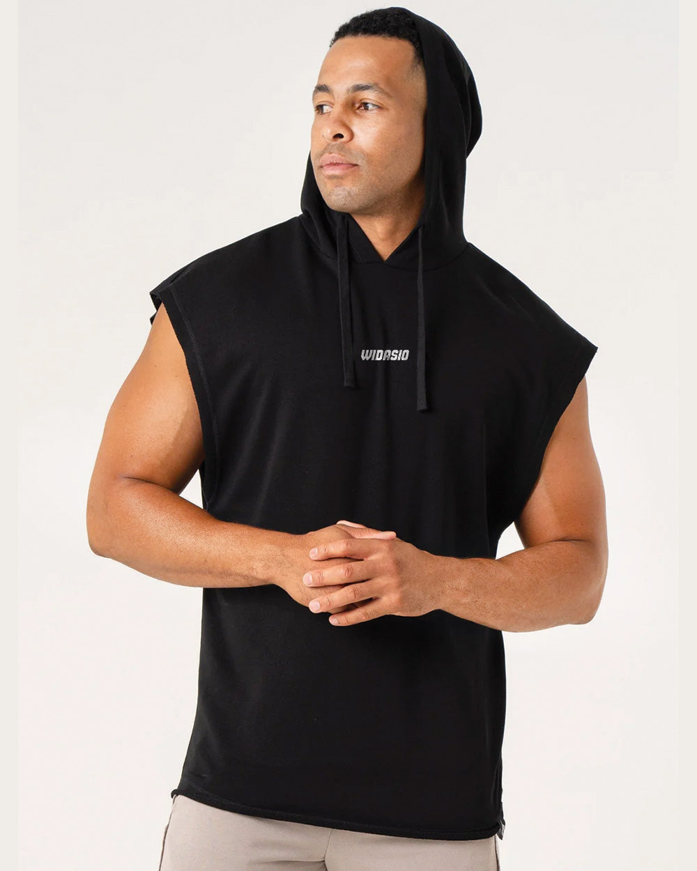 Pursuit Fleece Sleeveless Hoodie - Black