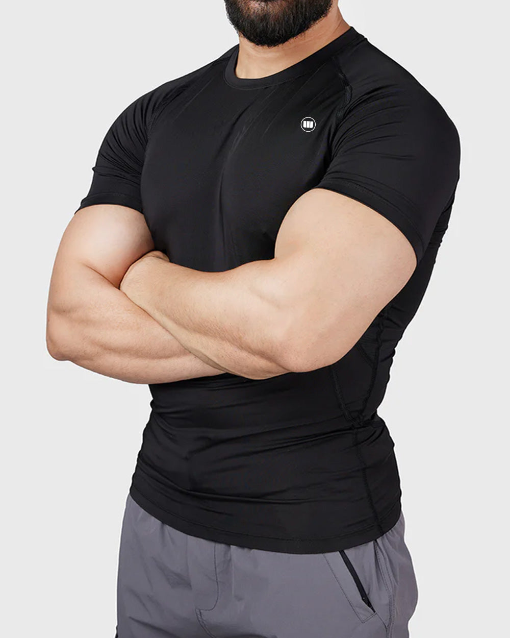 Widasio Cool Mesh Performance T-Shirt - Black