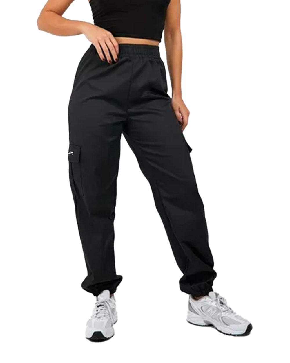 Women High Waist Cargo Pocket Joggers