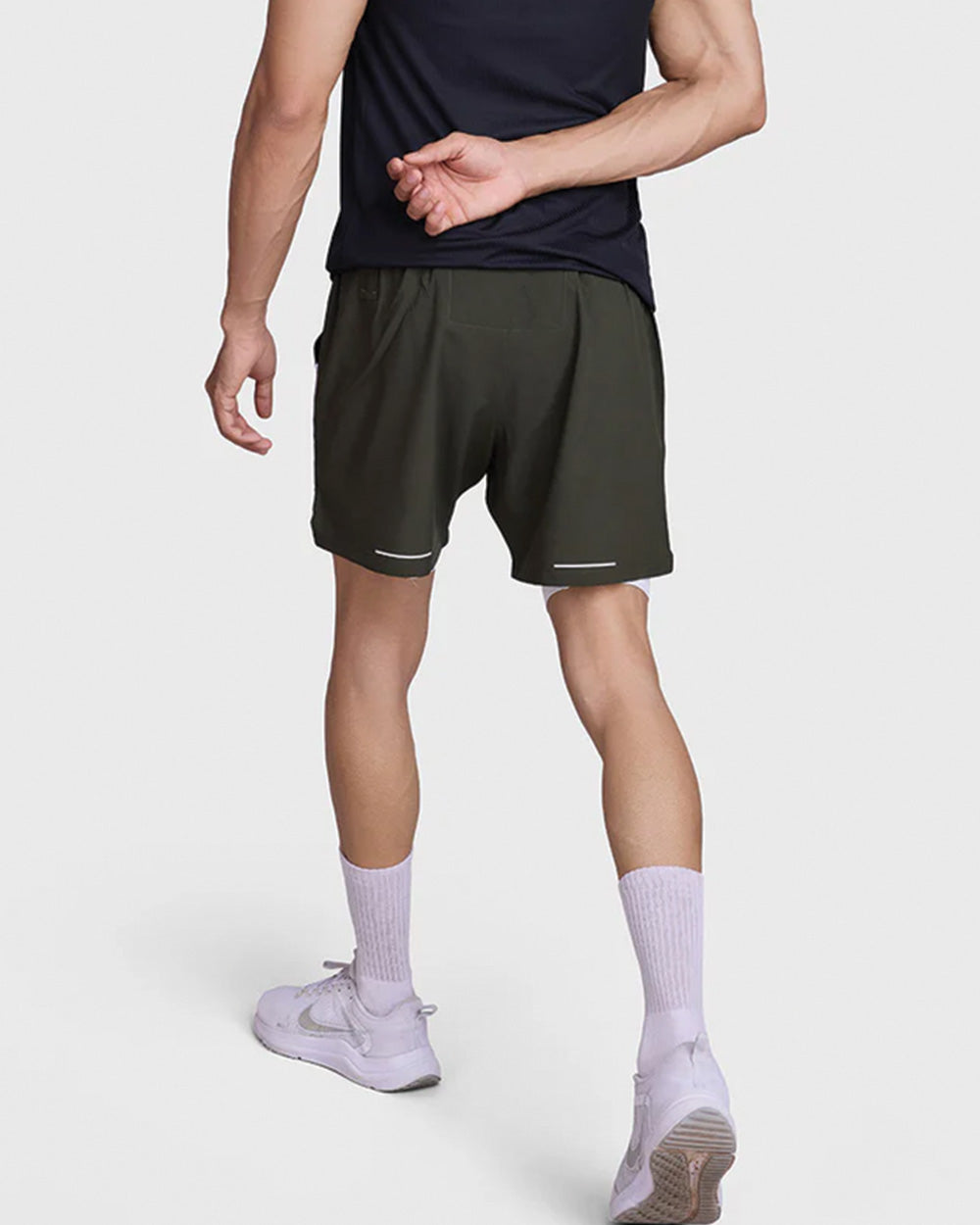 FlexCore 2-in-1 Training Shorts - Olive
