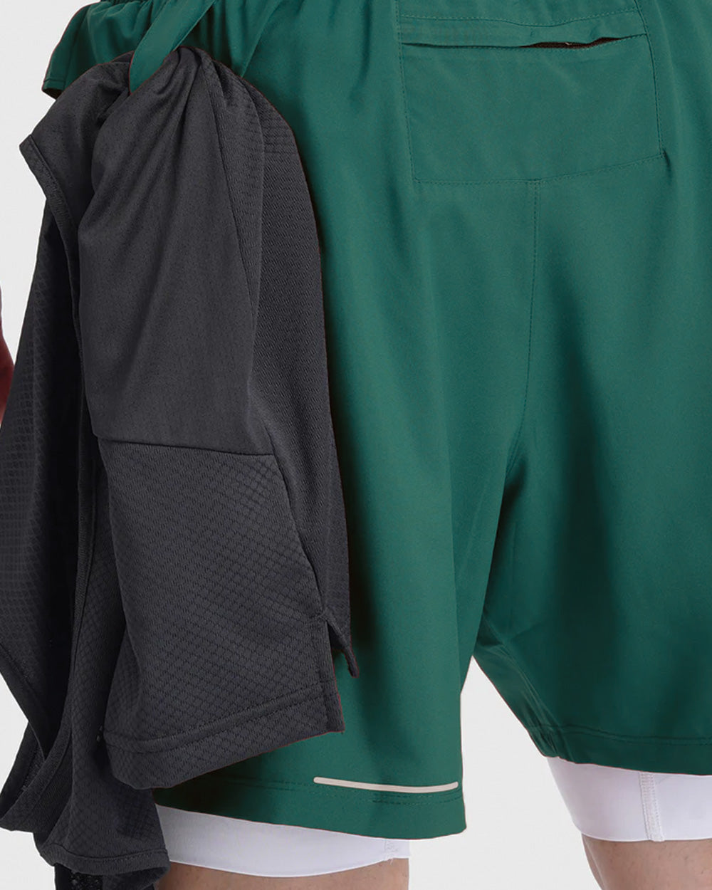 FlexCore 2-in-1 Training Shorts - Green