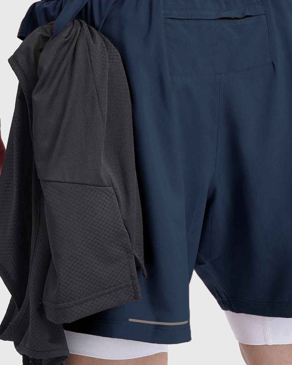 FlexCore 2-in-1 Training Shorts - Navy