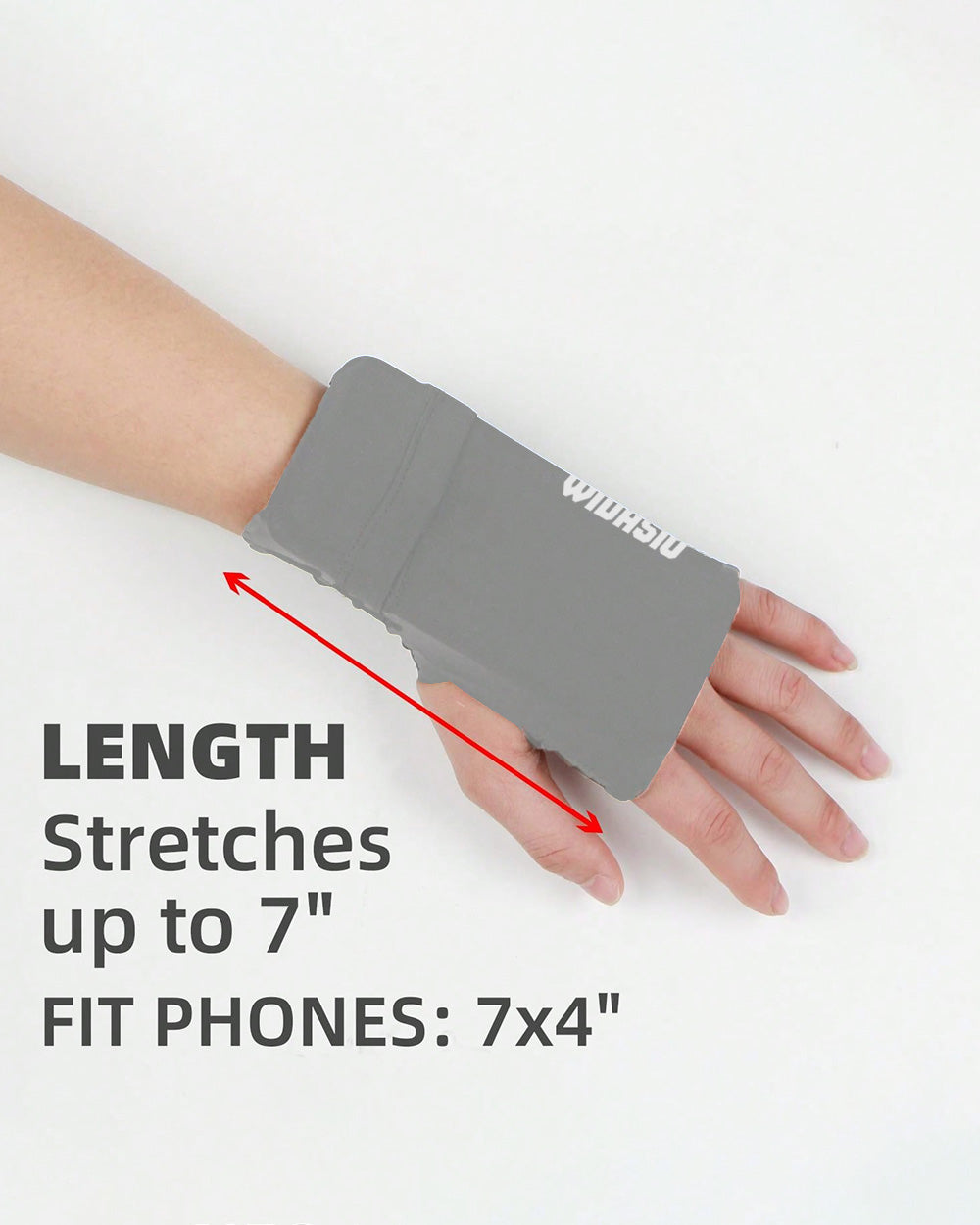 WIDASIO SecureGrip Phone Glove (Grey)