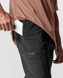 Standard Zip Jogger - Black