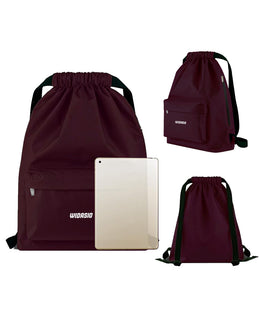 Unisex FlexDraw Bag - Maroon