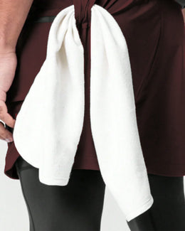 Widasio 2-in-1 Dri-FIT Legging Shorts With Cargo Pockets (Maroon)
