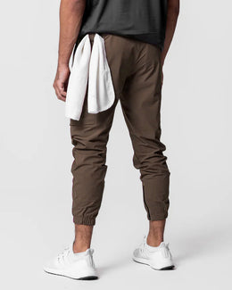 Standard Zip Jogger - Brown