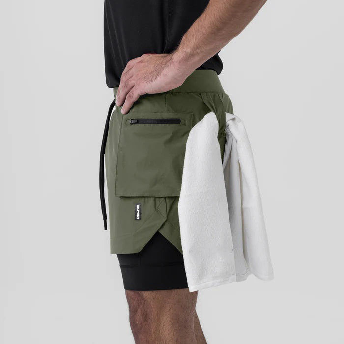 Tetra-Lite 5” Cargo Shorts - Olive
