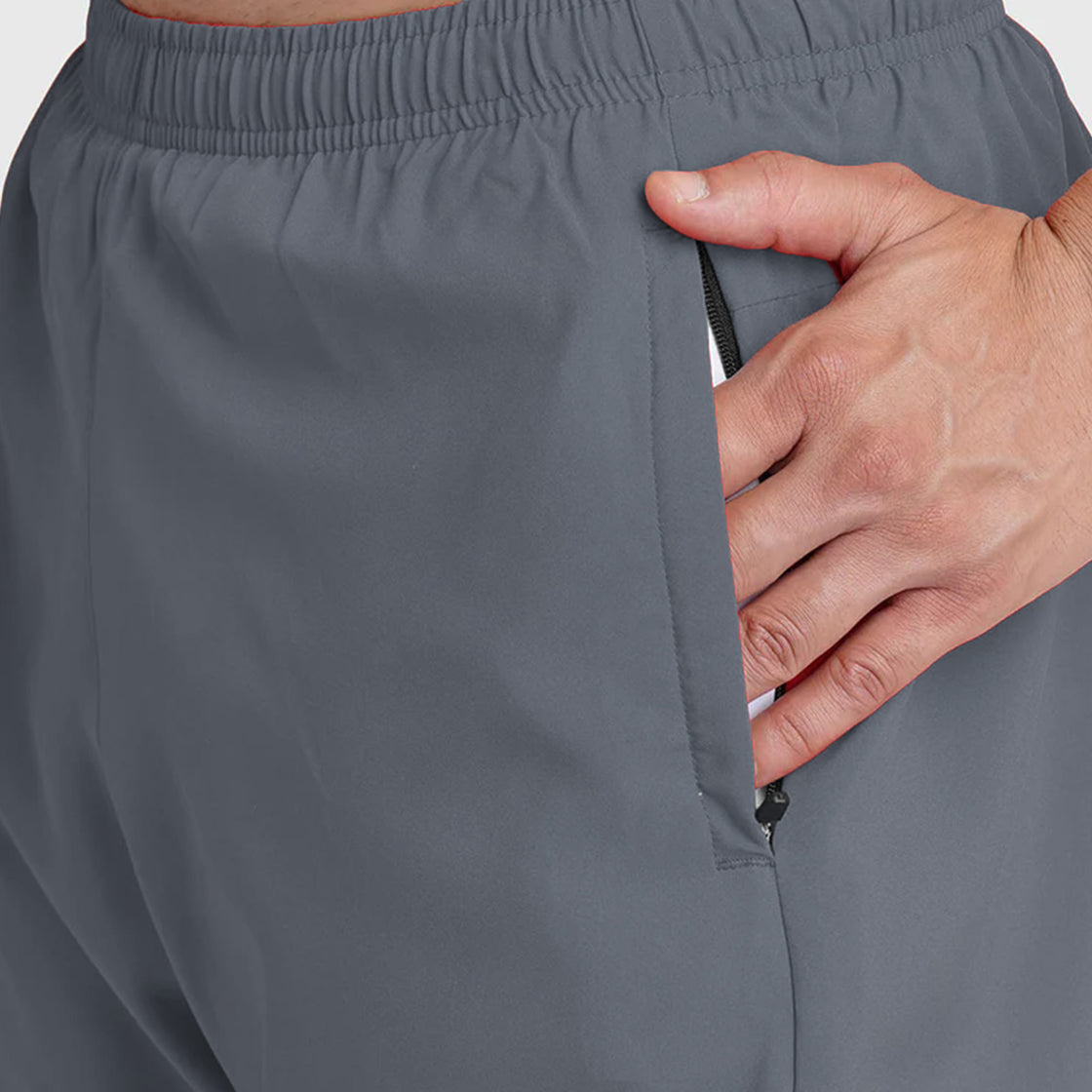 2-IN-1 Hybrid Hustle Shorts (Grey)
