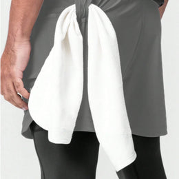 Widasio 2-in-1 Dri-FIT Legging Shorts With Cargo Pockets (Grey)