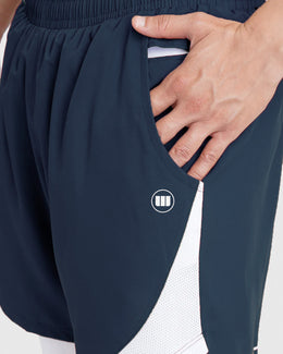 FlexCore 2-in-1 Training Shorts - Navy