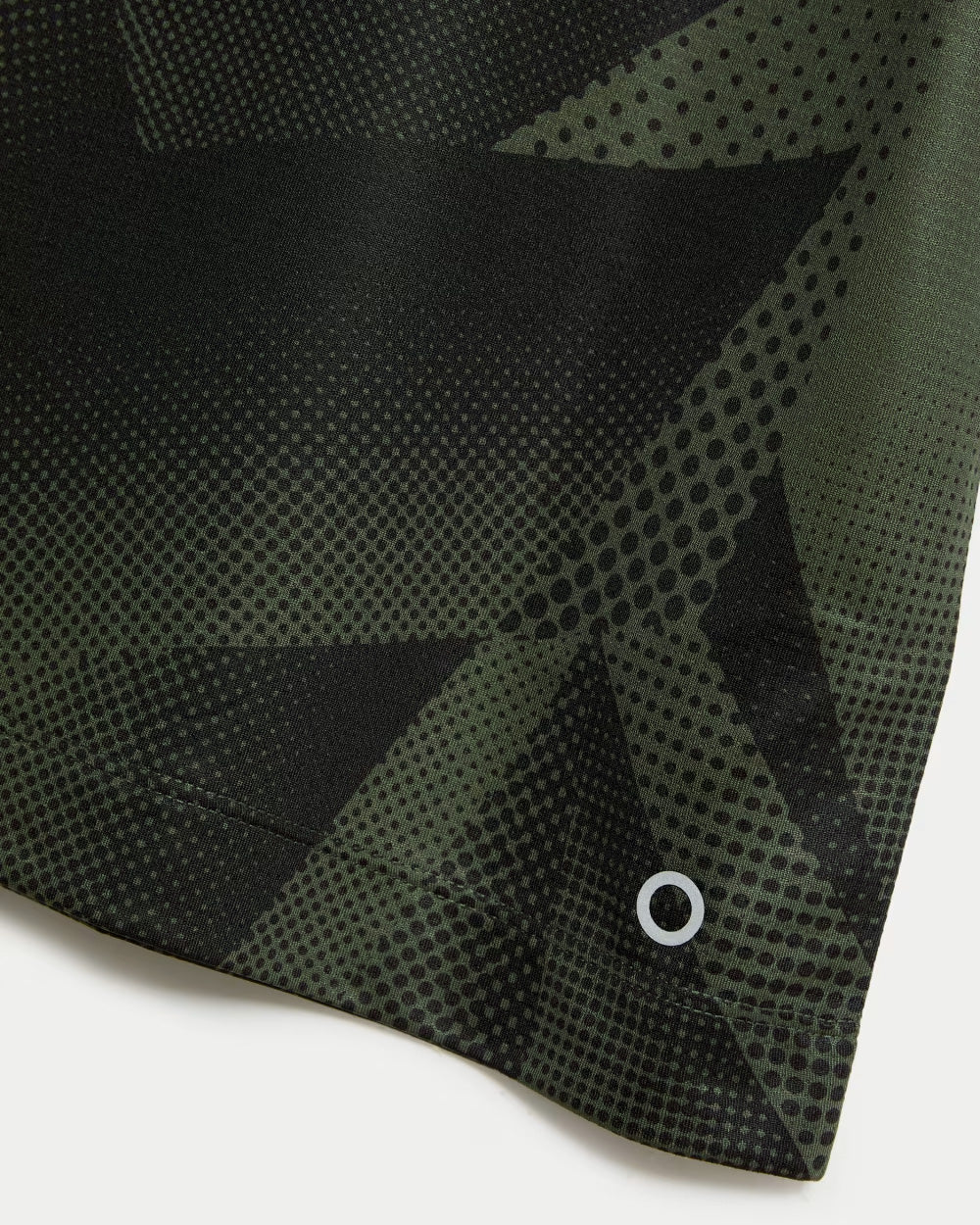 Widasio Abstract Motion Performance Shirt (Black&Olive)