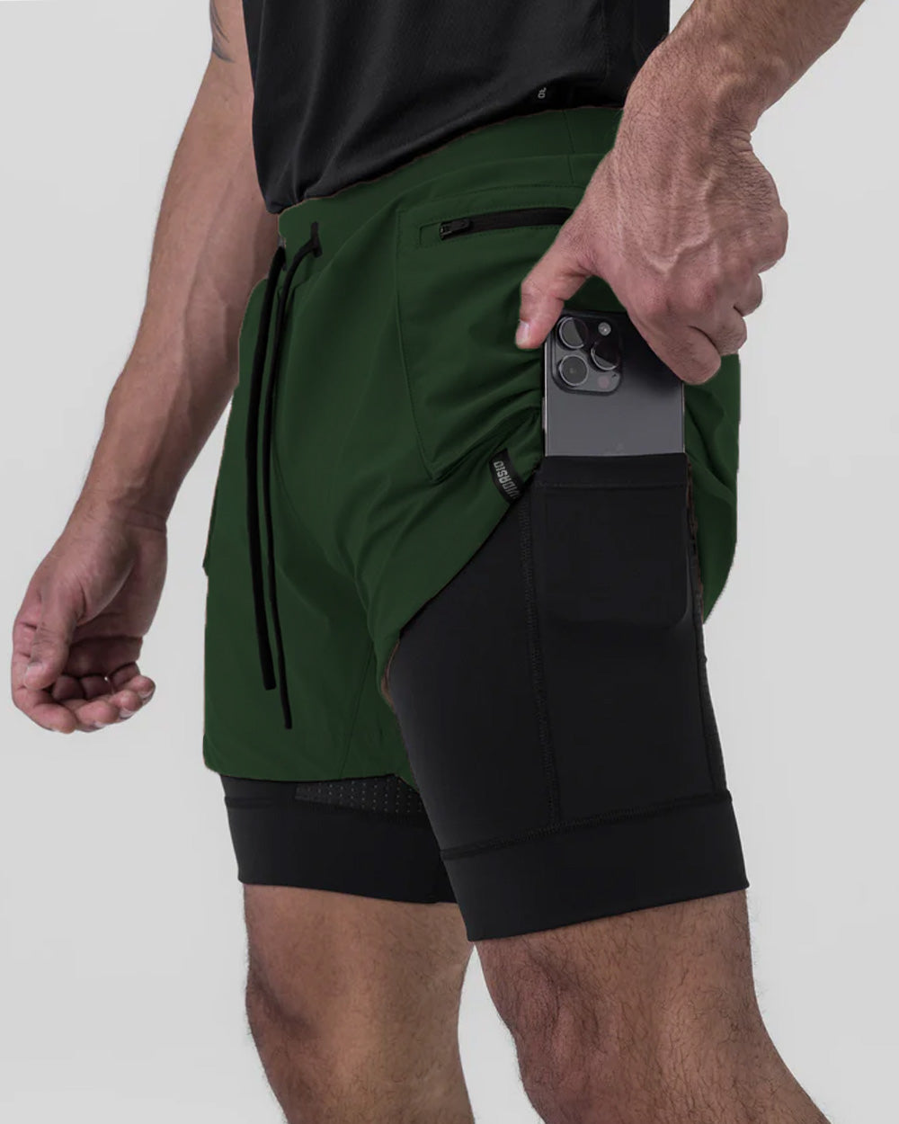 Tetra-Lite 5” Cargo Shorts - Green
