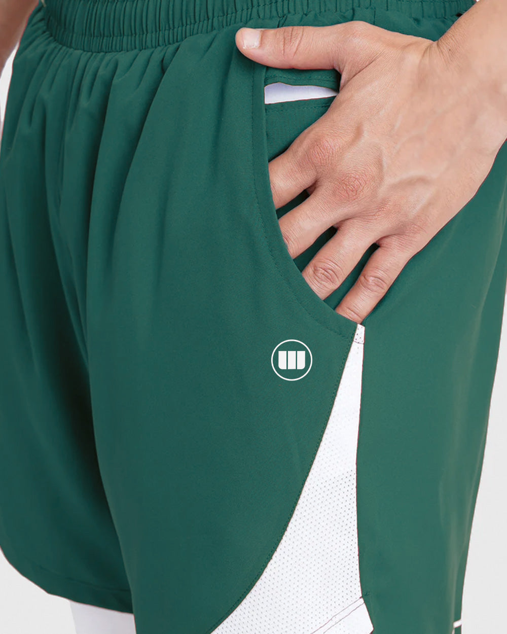 FlexCore 2-in-1 Training Shorts - Green
