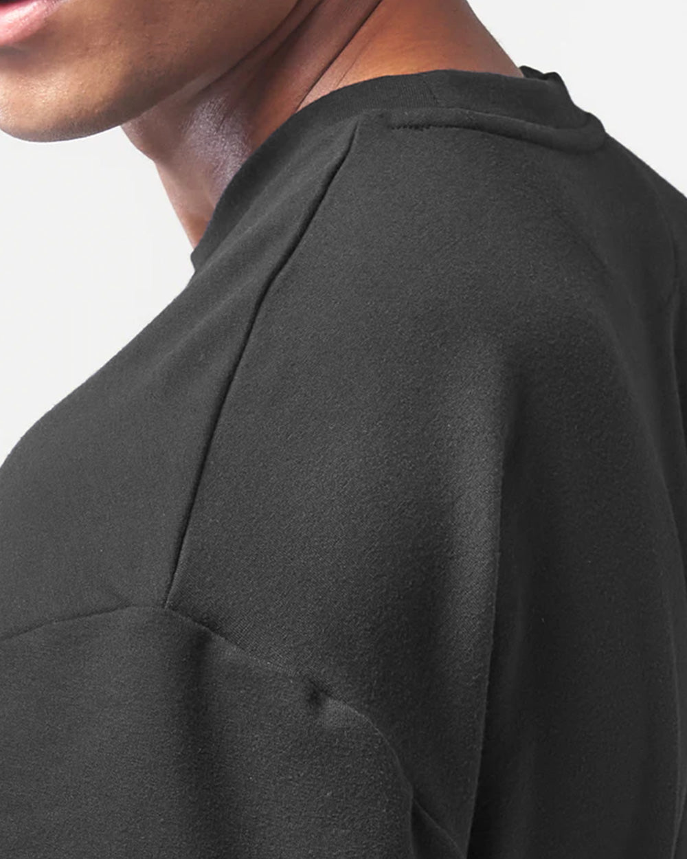 ESSENTIAL OVERSIZE TEE (BLACK)
