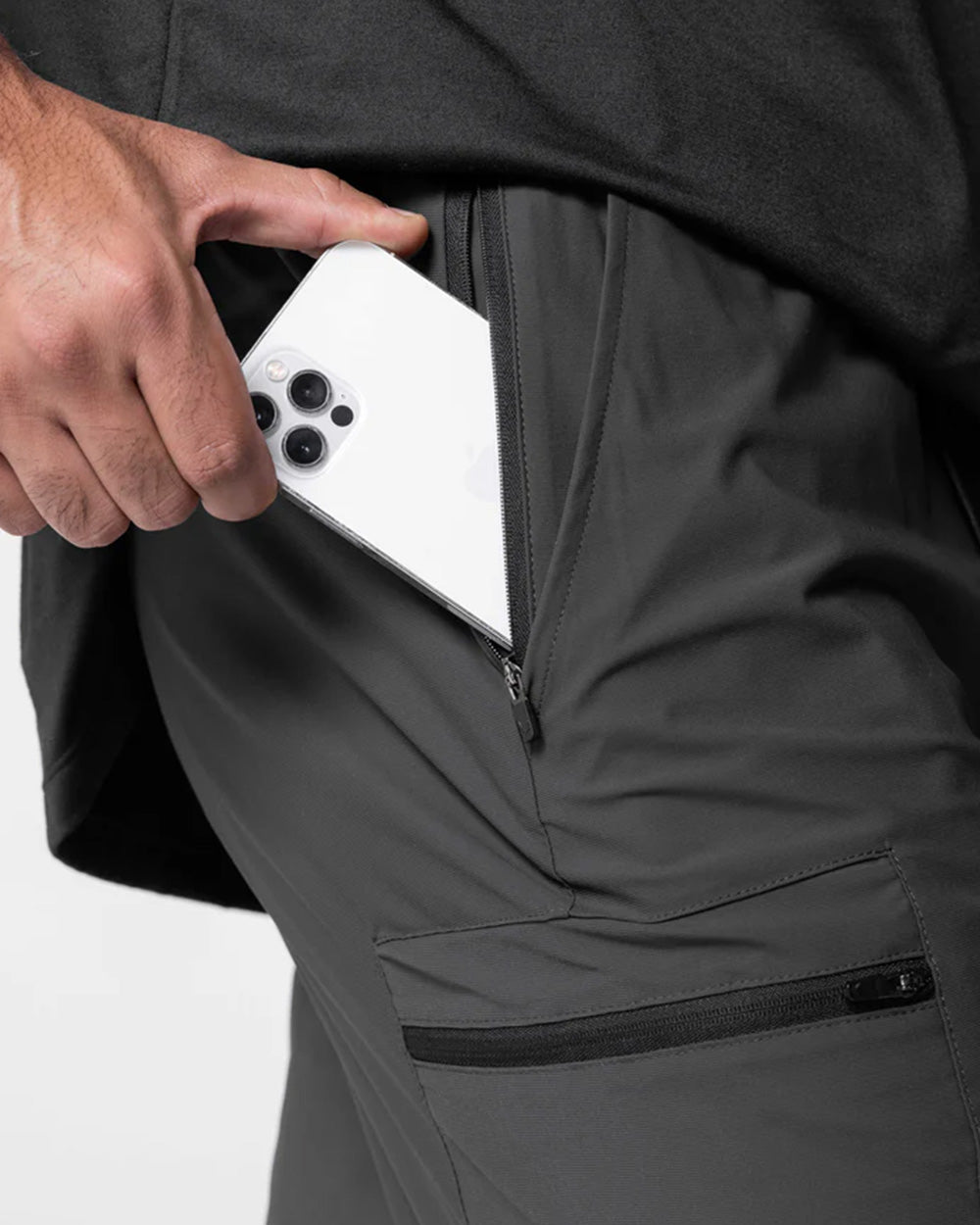Standard Zip Jogger - Grey