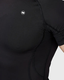 Widasio Cool Mesh Performance T-Shirt - Black