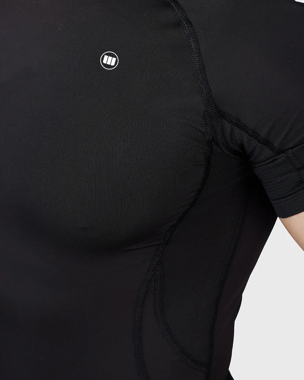 Widasio Cool Mesh Performance T-Shirt - Black