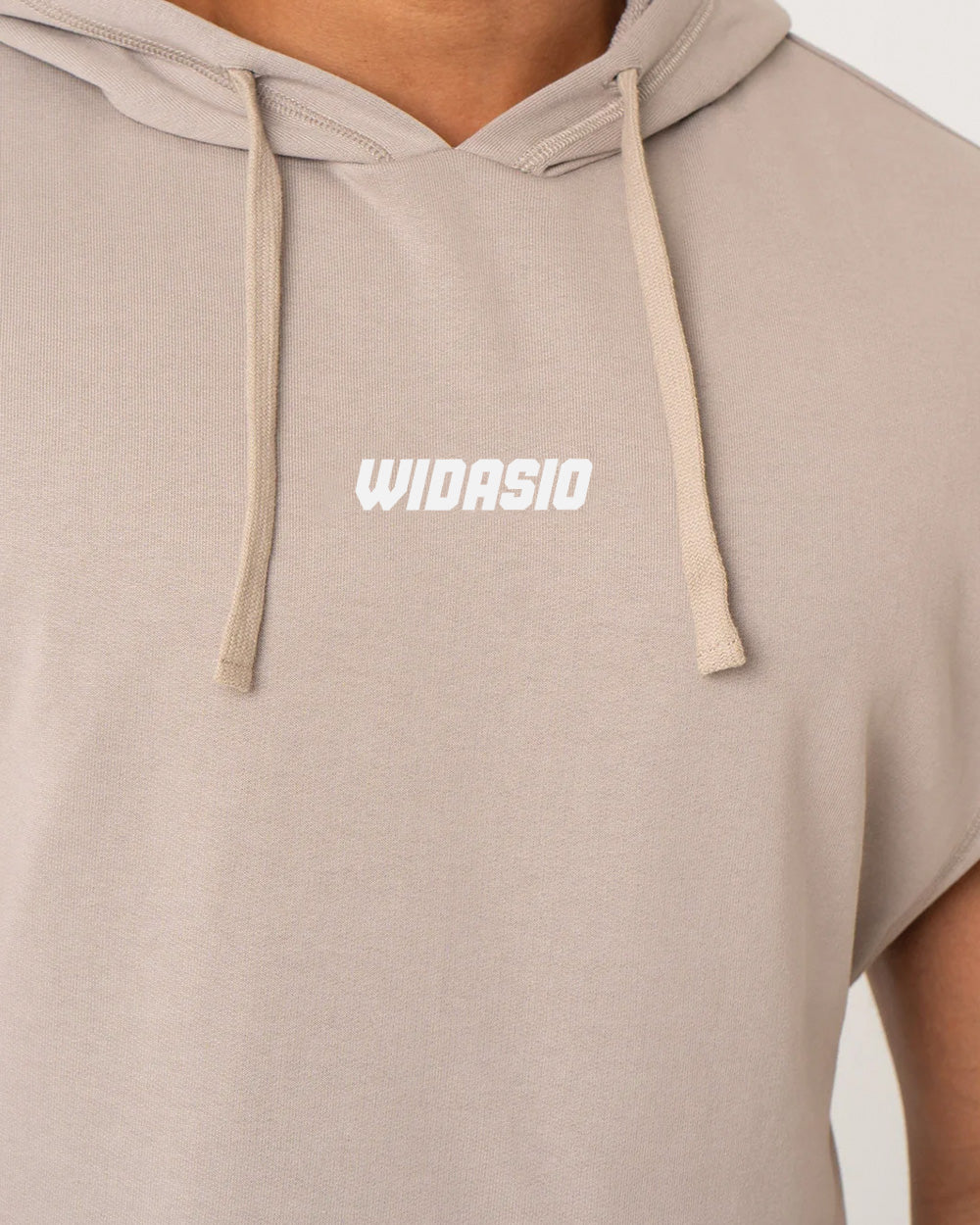 Pursuit Fleece Sleeveless Hoodie - Taupe