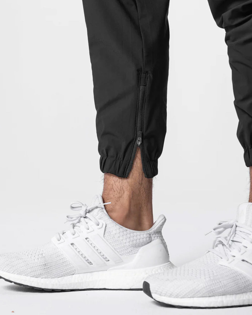 Standard Zip Jogger - Black