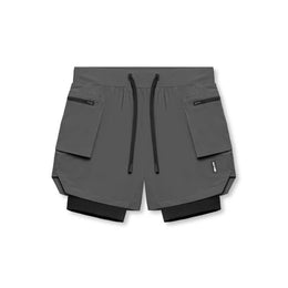 Tetra-Lite 5” Cargo Shorts - Space Grey
