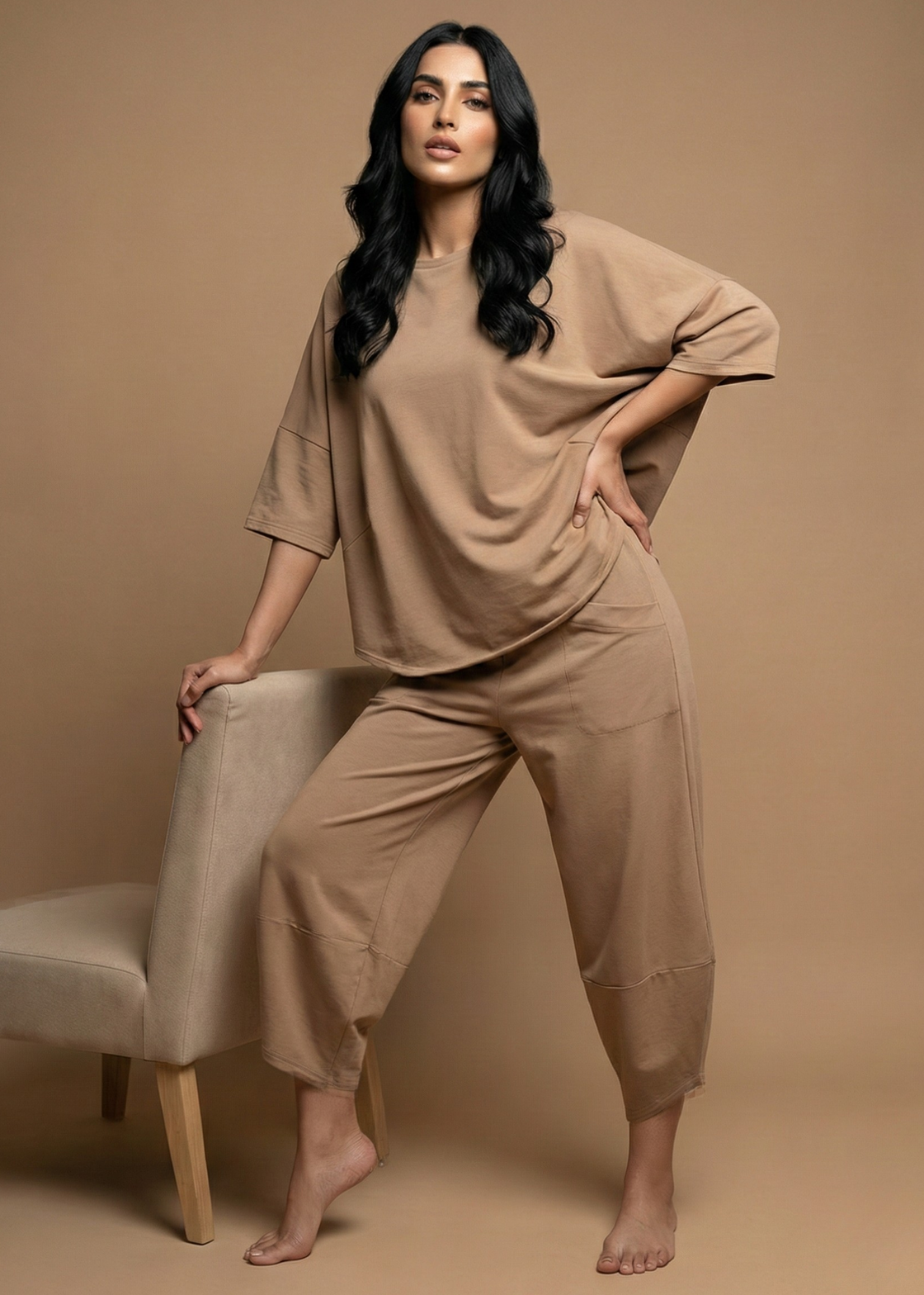 Stanxe Lavender Lounge Set