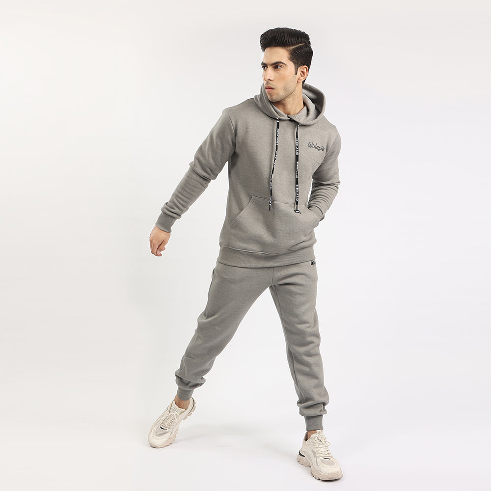 Widasio Unisex Signature Fleece Tracksuit (Grey)