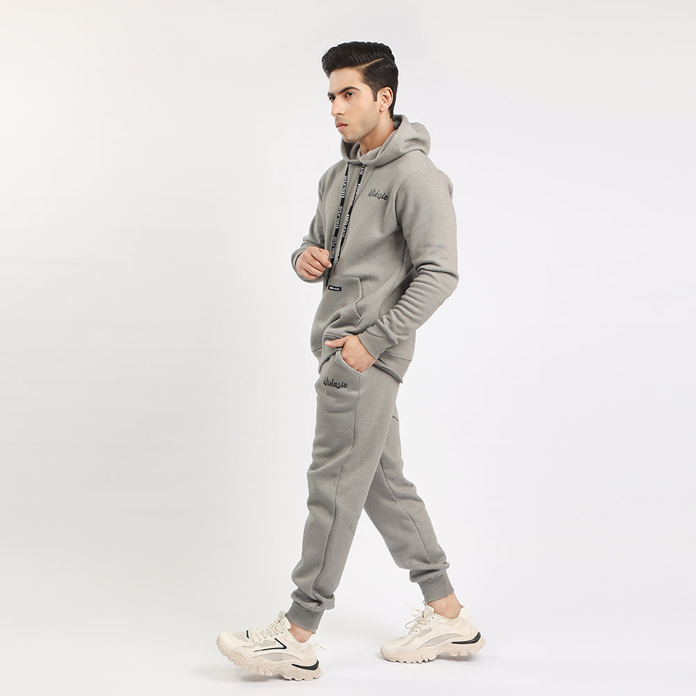 Widasio Unisex Signature Fleece Tracksuit (Grey)