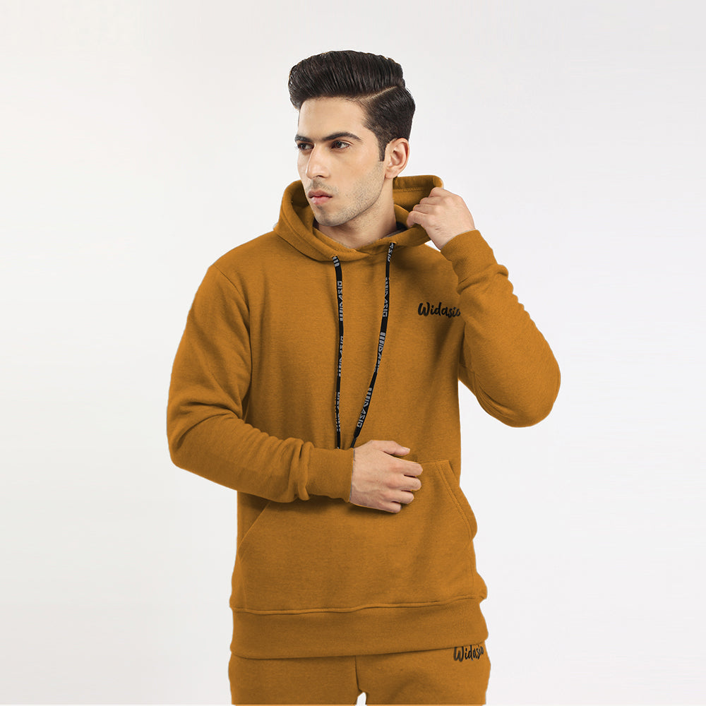 Widasio Unisex Signature Fleece Tracksuit (Camel)