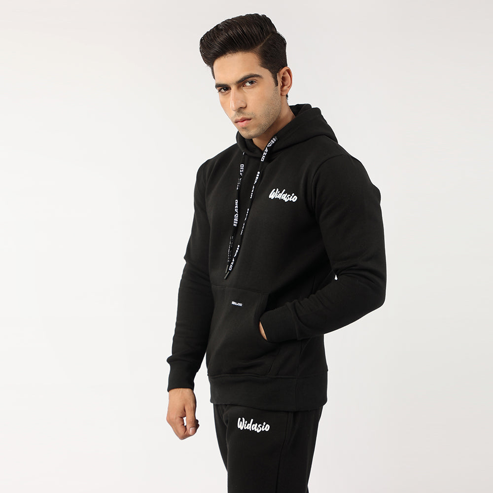 Widasio Unisex Signature Fleece Tracksuit (Black)