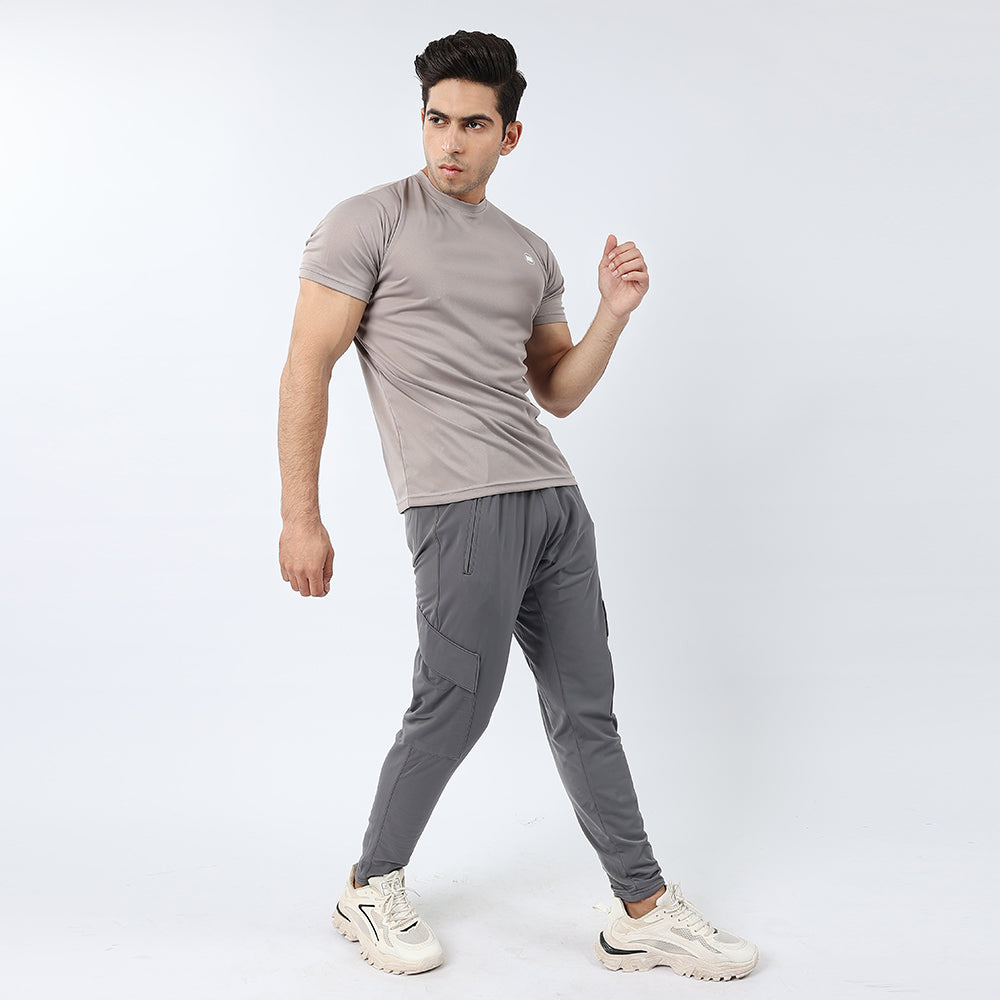 Widasio Knitted Dri-FIT Tee (Beige)