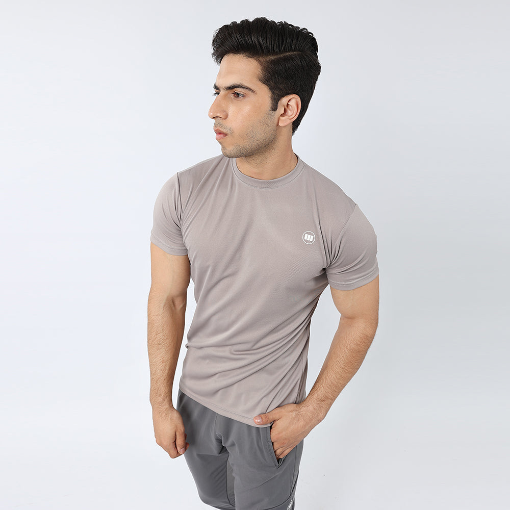 Widasio Knitted Dri-FIT Tee (Beige)
