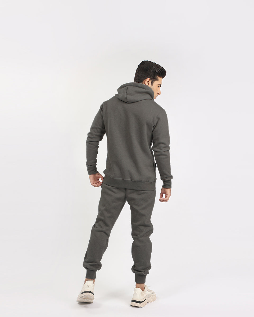 Widasio Unisex Signature Fleece Tracksuit (Charcoal)