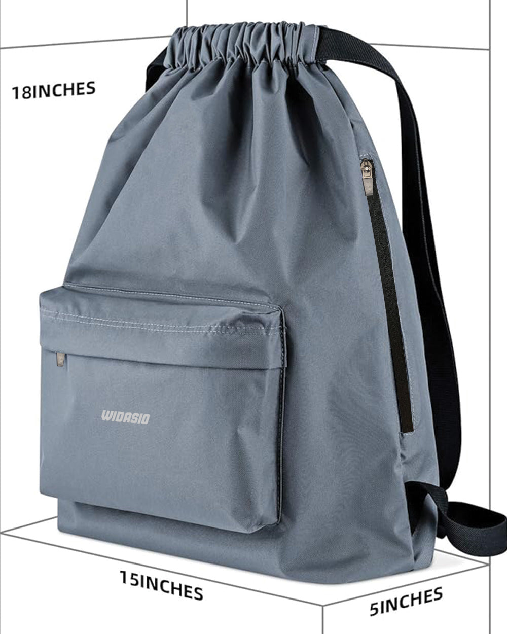 Unisex FlexDraw Bag Grey
