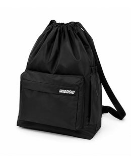 2 Black Unisex FlexDraw Bag