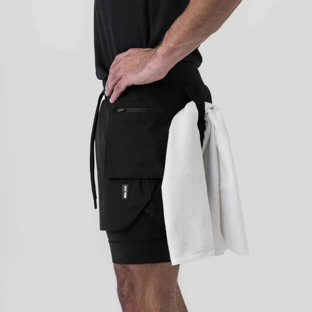 Tetra-Lite 5” Cargo Shorts - Black