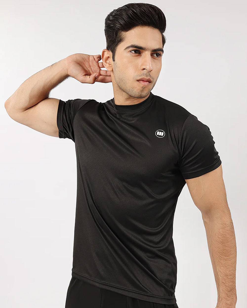 Widasio Knitted Dri-FIT Tee (Black)