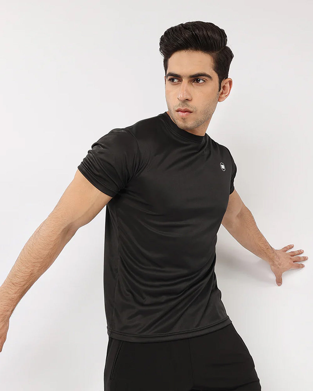 Widasio Knitted Dri-FIT Tee (Black)