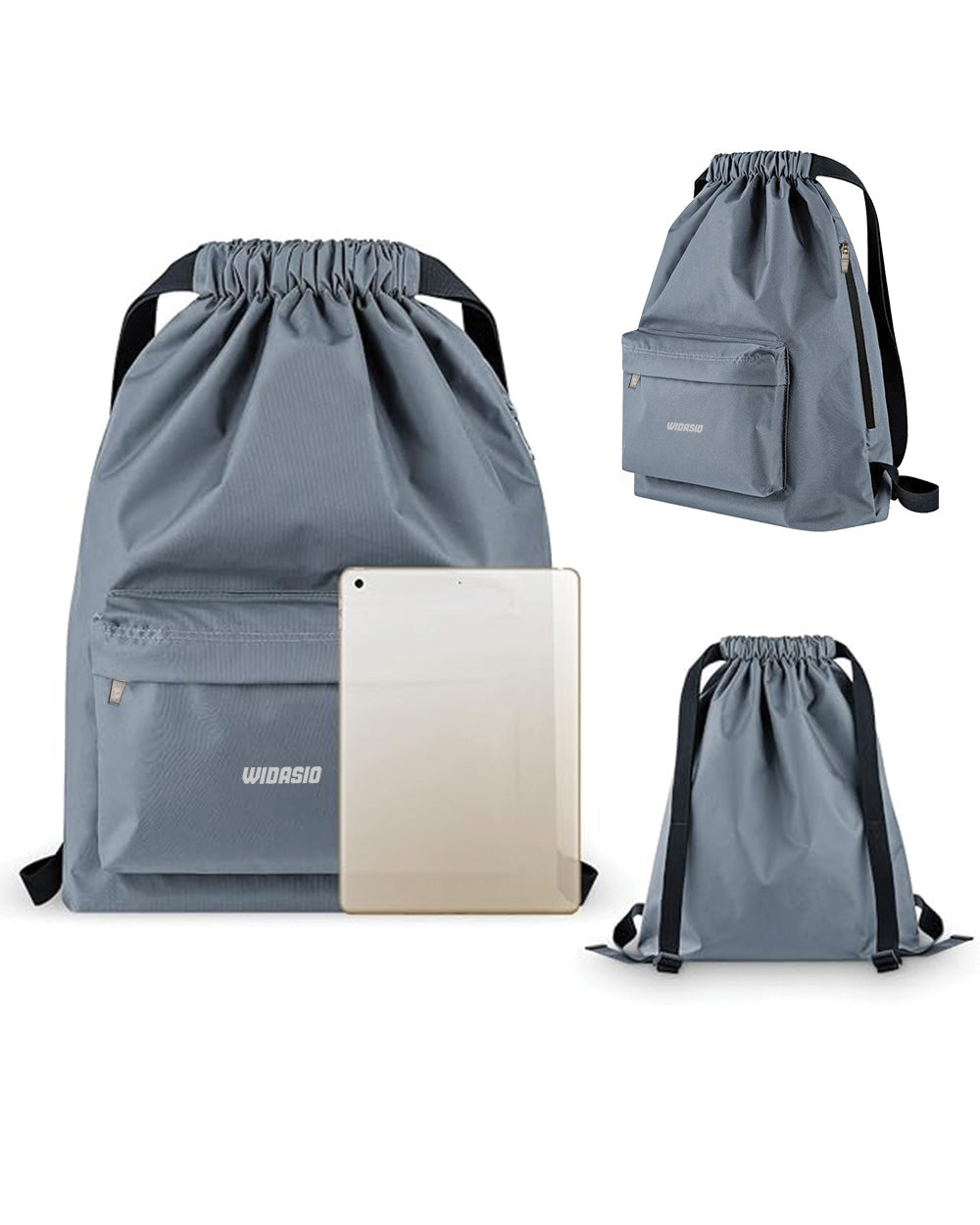 Unisex FlexDraw Bag Grey