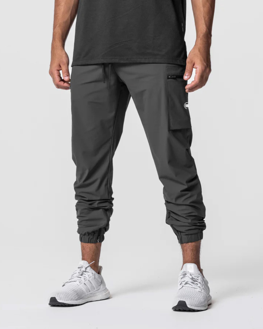 Standard Zip Jogger - Grey