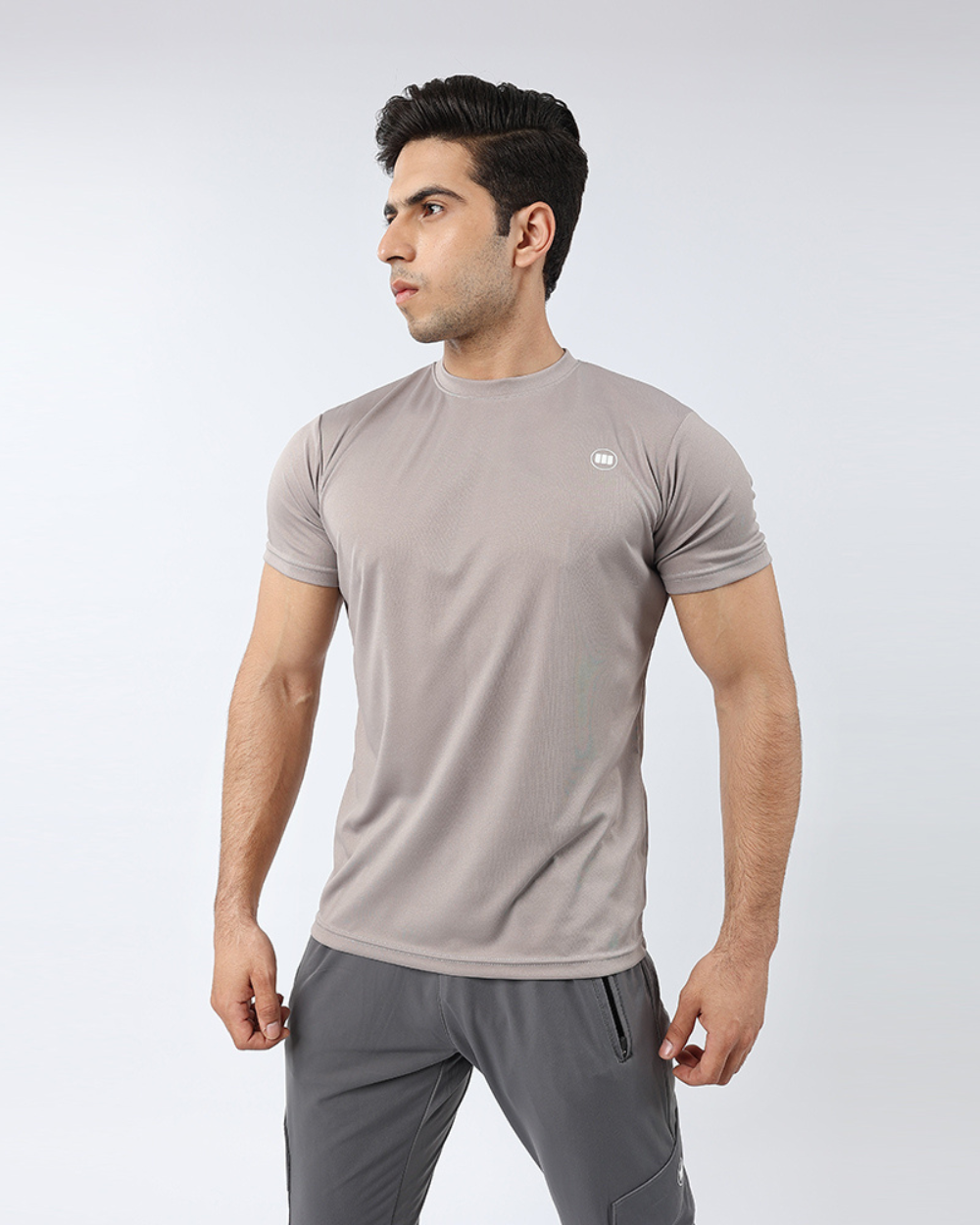 Widasio Knitted Dri-FIT Tee (Beige)