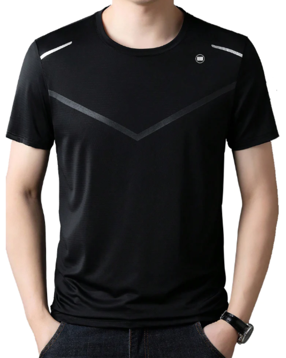 Widasio Men's Summer Quick Dry Running Training Top: Fashionable Fitness Casual Sport T-Shirt for Gym Enthusiasts"