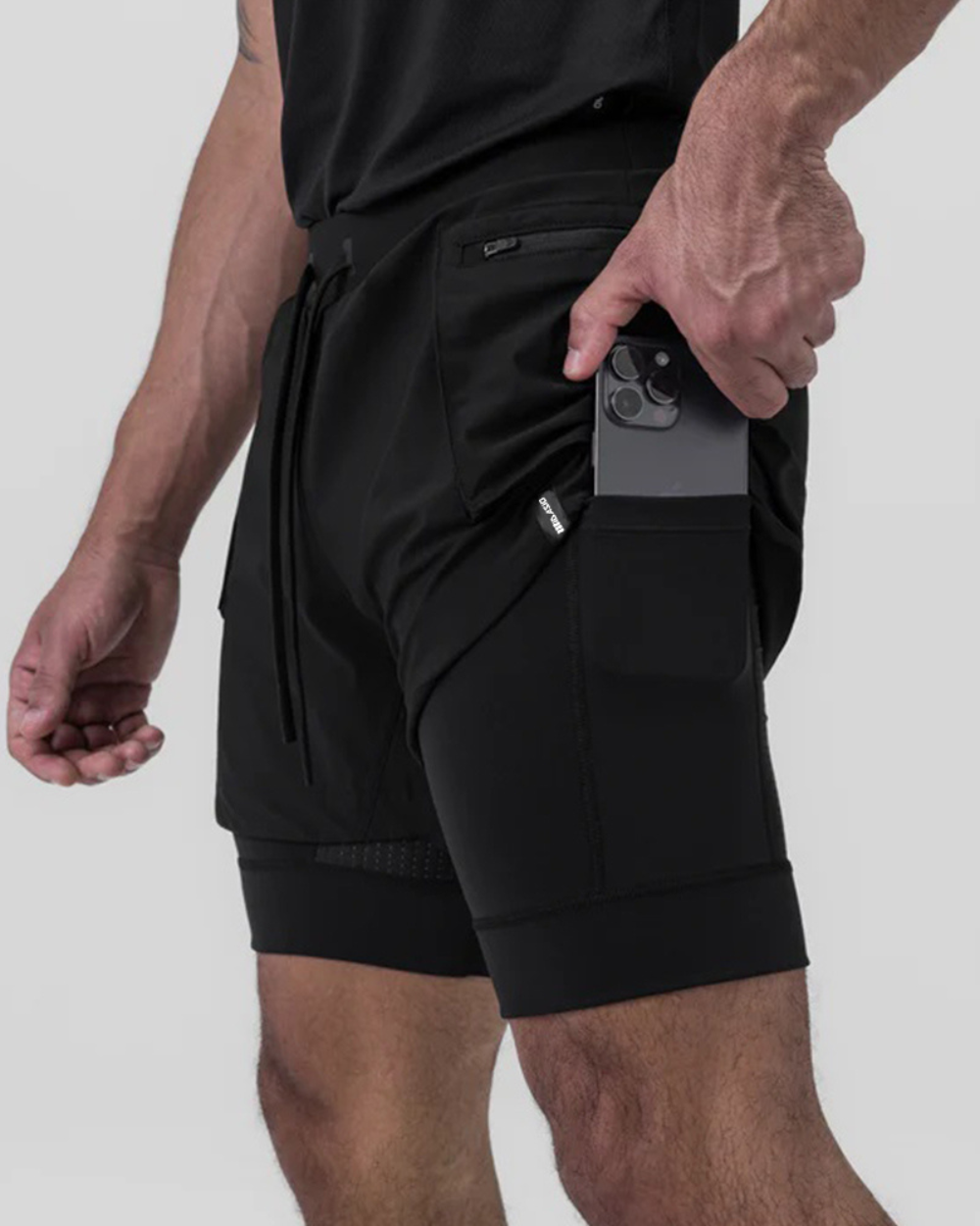 Tetra-Lite 5” Cargo Shorts - Black