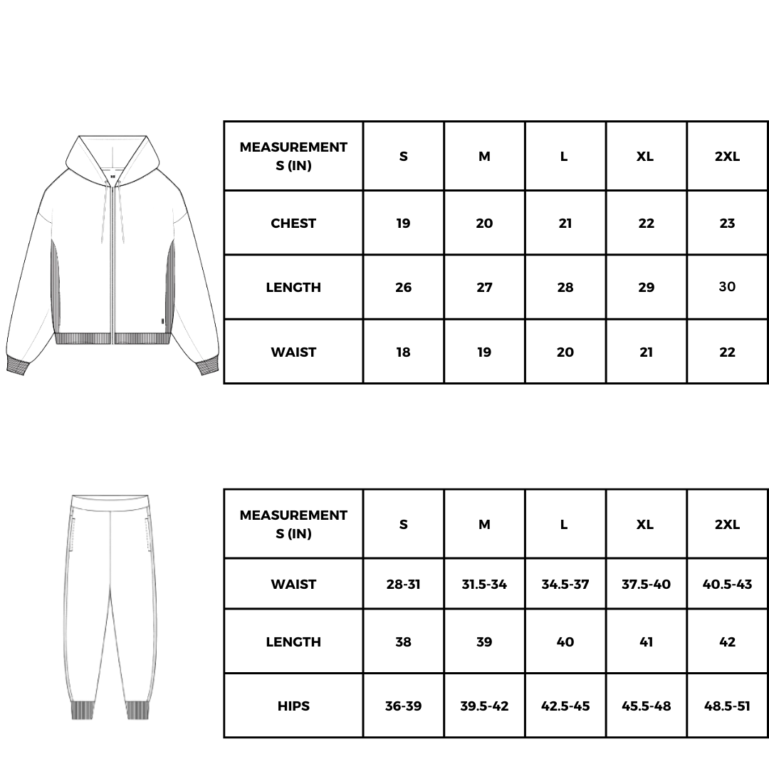 Widasio Unisex Signature Fleece Tracksuit (Black)